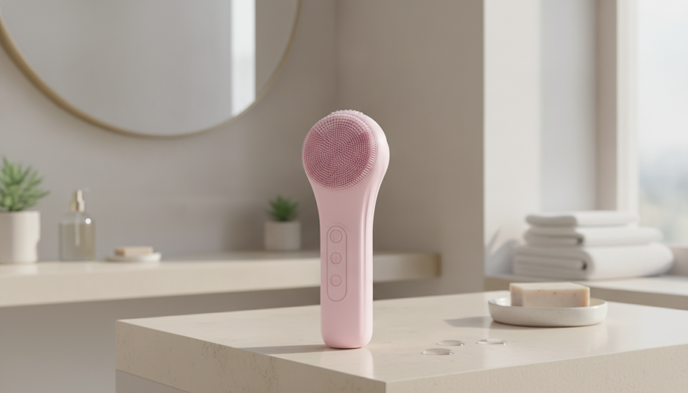Sonic Waterproof Cleansing Brush: Warm Compress + Vibes